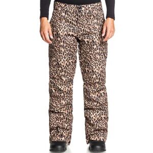 Leopard Insulated DC Nonchalant Snowboard Pants NWT